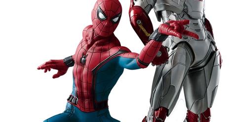 Toyhaven Prototype Pics Of Banpresto Iron Man Mark Xlvii And Spider