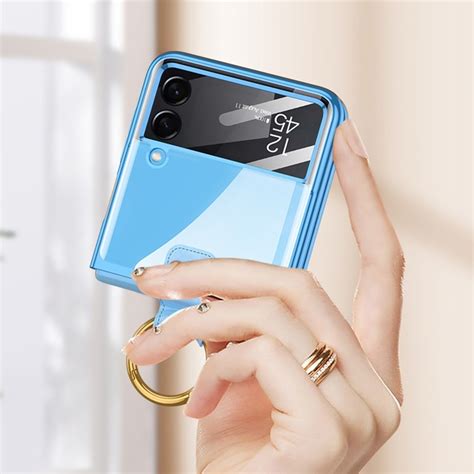 For Samsung Galaxy Z Flip4 GKK Integrated Electroplating Phone Case