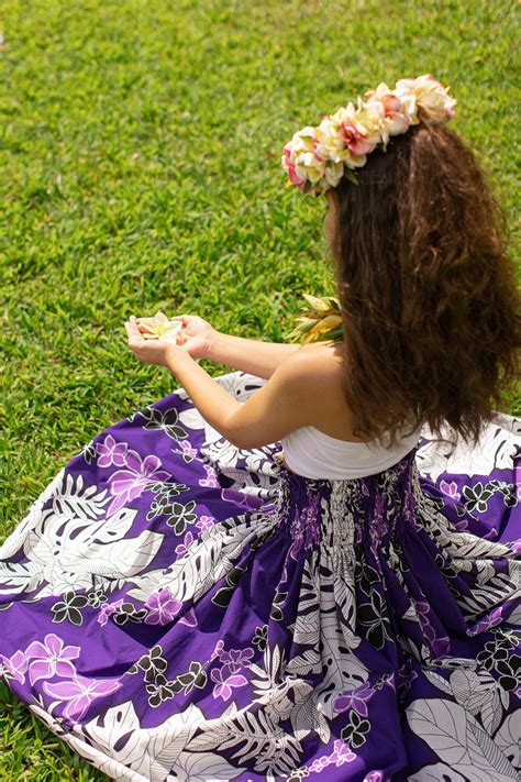 Made In Hawaii Handmade Art Hawaiian Pau Skirt Hula Skirt Etsy