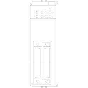 Omron NX MD6121 6 DIO 12 24V DC 16I 16O Front View NX PLC DIO