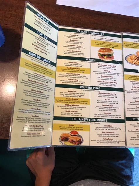 Menu At Country Inn Restaurant Charter Township Of Clinton Garfield Rd