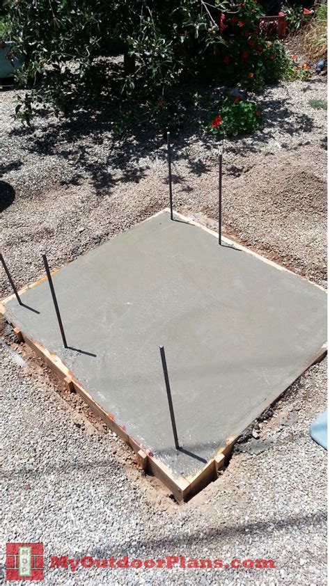 Pouring The Concrete Slab Myoutdoorplans