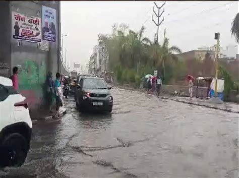 Ghaziabad Pre Monsoon Rain तेज बारिश ने बढ़ाई मुश्किलें नोएडा से