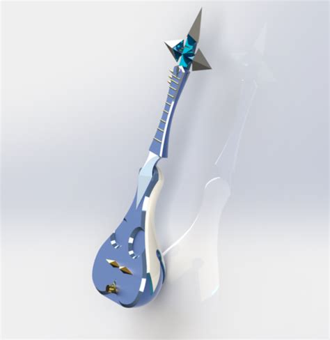 Kingdom Hearts Demyx Sitar Arpeggio Guitar Ebay