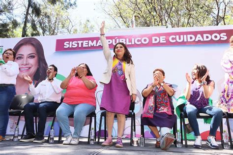 Clara Brugada presenta Sistema Público de Cuidados en favor de las mujeres