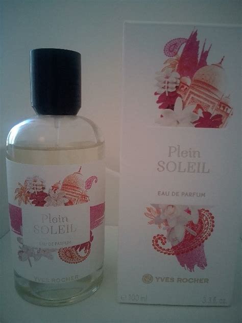 Yves Rocher Eau De Parfum Plein Soleil Ml Flacon Ml Inci