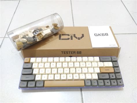 CIY Tester 68 Custom Mechanical Keyboard Computers Tech Parts