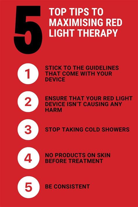 Maximizing Results With Red Light Therapy Artofit