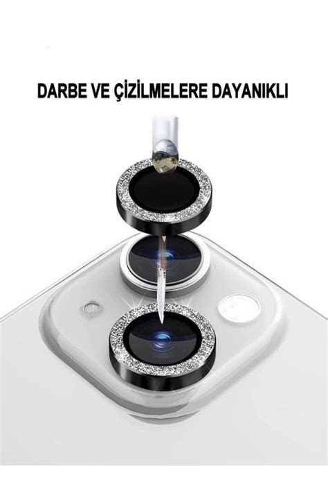 HyperAge Iphone 13 Iphone13 Mini Uyumlu Parlak Simli Elmas Görünümlü