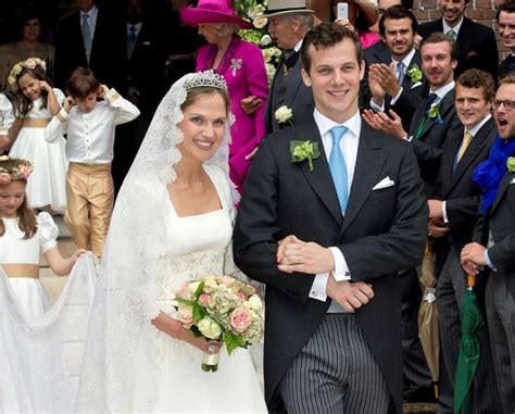 Belgische Prinses Trouwt In Opvallende Vintage Jurk Celebrity Wedding