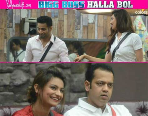 Bigg Boss Halla Bol Highlights Upen Patel Karishma Tanna Make Their