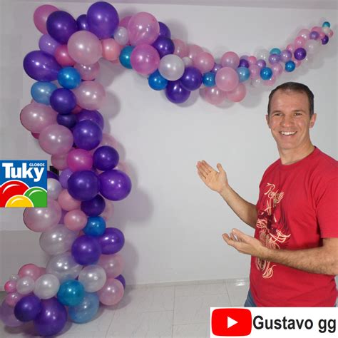 Como Hacer Un Arco Organico De Globos Sin Estructura Puedes Conocerlo