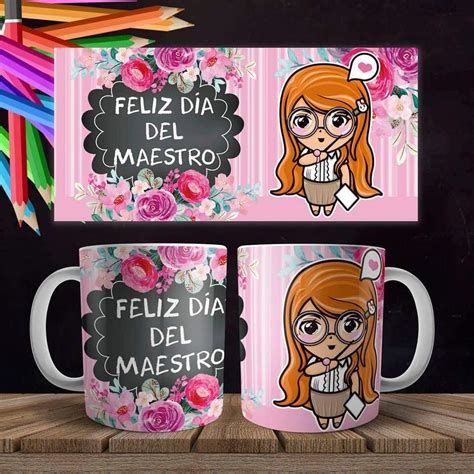 Dise Os Plantillas Para Tazas D A Del Maestro Sublimar M