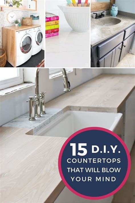 Affordable Diy Countertops That Will Blow Your Mind Diy Kitchen