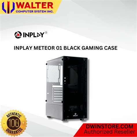 Inplay Meteor 01 Black Gaming Case Shopee Philippines