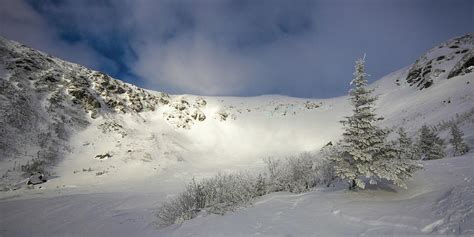 Tuckerman Ravine Winter Panorama Photograph By Chris Whiton