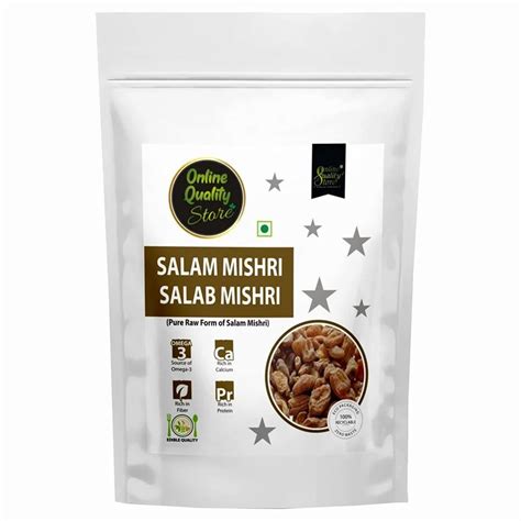 Brown Online Quality Store Salam Mishri Salab Mishri Packaging Type