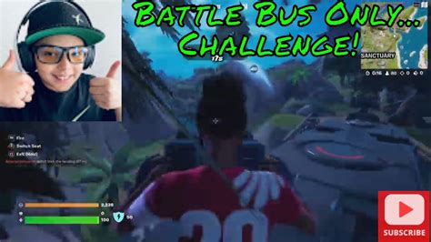 Fortnite Armoured Battle Bus Only Challenge Fortnite Chapter