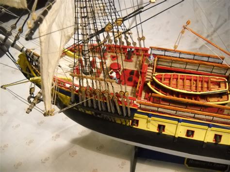 L Hermione By Russr Finished Artesania Latina Scale Kit