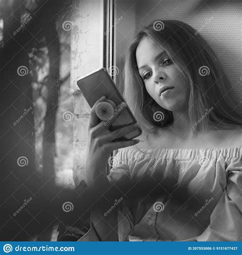 Social Media Addiction In Adolescents Stock Photo Image Of Loneliness