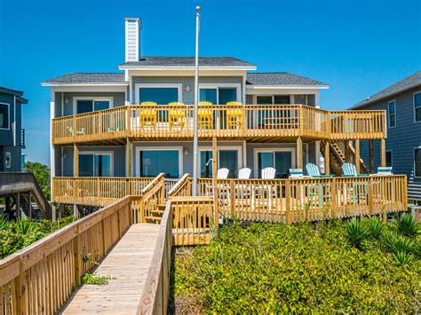 Squirrelly Banana Vacation Rental In Topsail Beachnc Topsail Realty Vacations