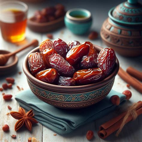 Premium Photo Kurma Ajwa Ajwa Dates In The Month Of Ramadan Dates Are