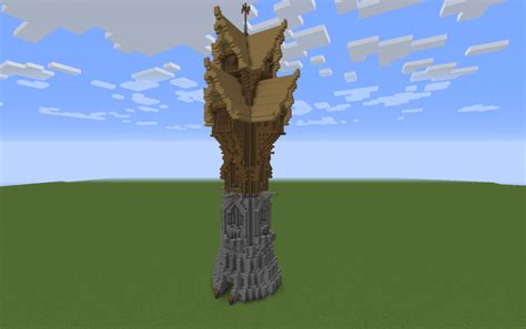 Minecraft Schematics Wizard Tower