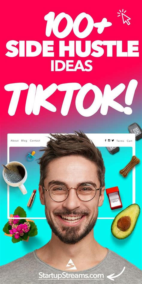 100 Side Hustle Ideas For TikTok Make Money Online Business Ideas