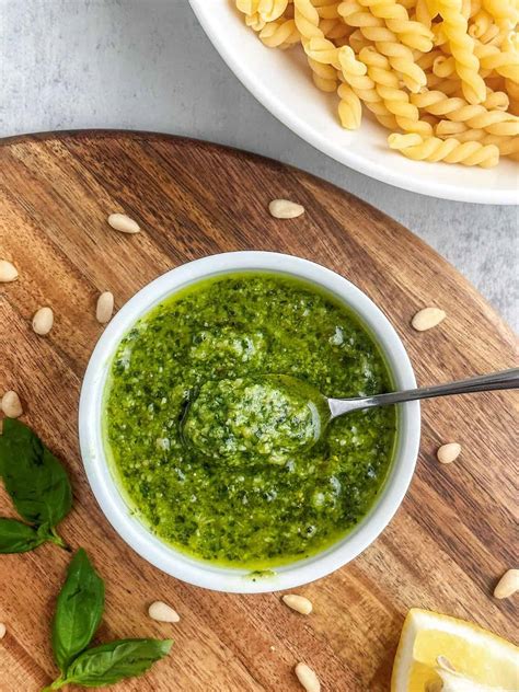 Just Your Basic Homemade Basil Pesto Recipe