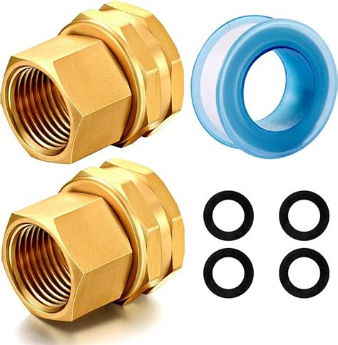 Amazon Yelun Solid Brass Garden Hose Fittings Connectors Adapter