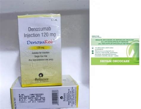 Denosurel Mg Denosumab Injection Packaging Type Box At Rs