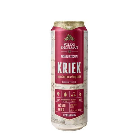 Cerveza Volfas Engelman Kriek Lata Cervezas Mayoreo Distribuidor De