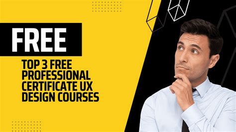 Top Free Ux Design Courses Free Premium Certificate Courses