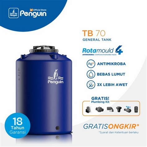 Jual Tangki Tandon Toren Air Merk Penguin Tipe TB 70 650L