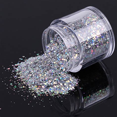 G Box Gold Sliver Nail Glitter Powder Shinning Nail Mirror Powder Mr