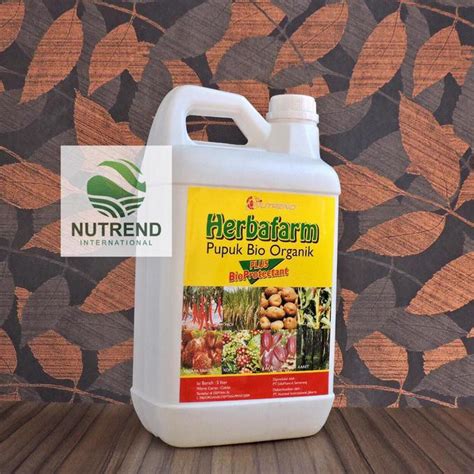 Jual Pupuk Organik Cair Herbafarm 5 Liter Shopee Indonesia