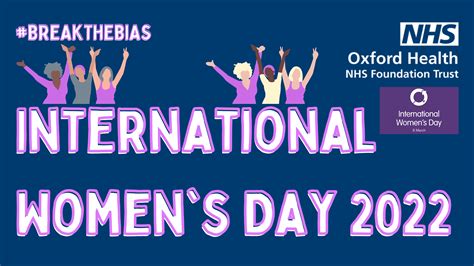 International Womens Day Oxford Health Nhs Foundation Trust