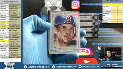 2023 Topps Museum Baseball 6 Box Half Case Pyt Break 2 Youtube