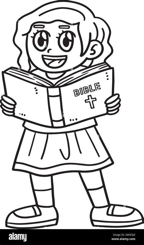 Dibujos De Niños Leyendo Biblia Para Colorear Vsun