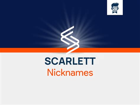 Scarlett Nicknames Cool And Catchy Names Brandboy