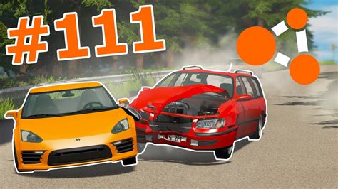 BeamNG Drive 111 REALISTYCZNE ZDERZENIA SAMOCHODOWE W RUCHU