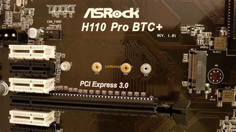 Asrock H110 Pro Btc Motherboard Review Bitcoin Insider