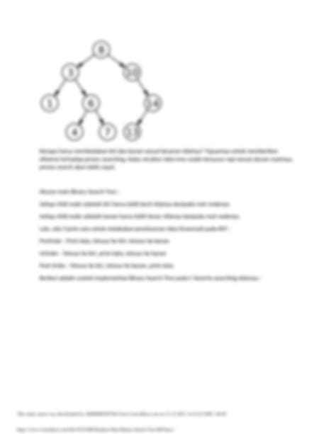 SOLUTION Struktur Data Binary Search Tree Bst Docx Studypool