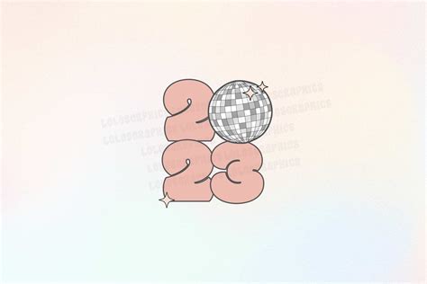 2023 Disco Ball PNG | 2023 PNG Graphic by CotswoldCoDesigns · Creative ...