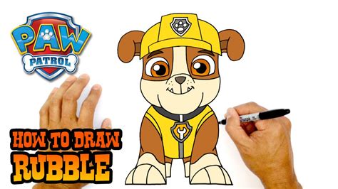 How To Draw Rubble Paw Patrol Atelier Yuwa Ciao Jp