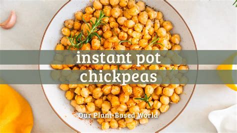 Perfect Cooking How To Cook Chickpeas In A Pressure Cooker For Exquisite Flavor Youtube