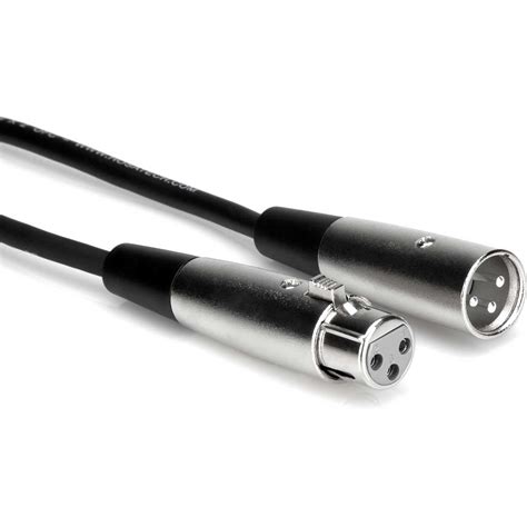 Hosa Balanced Interconnect Xlr3f To Xlr3m 2 Feet