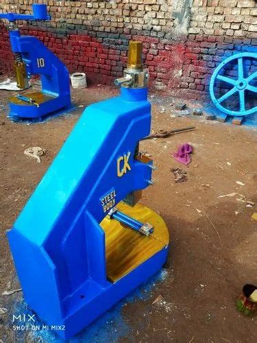 Steel Body Deep Throat Fly Press Machine Automation Grade Manual At Rs 50000 In Amritsar