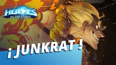 Junkrat Ranked Condado Del Dragon Heroes Of The Storm Gameplay En