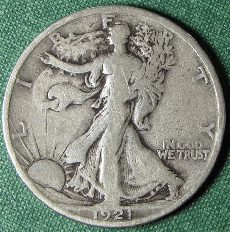 1921S Walking Liberty Half dollar - For Sale, Buy Now Online - Item #732263